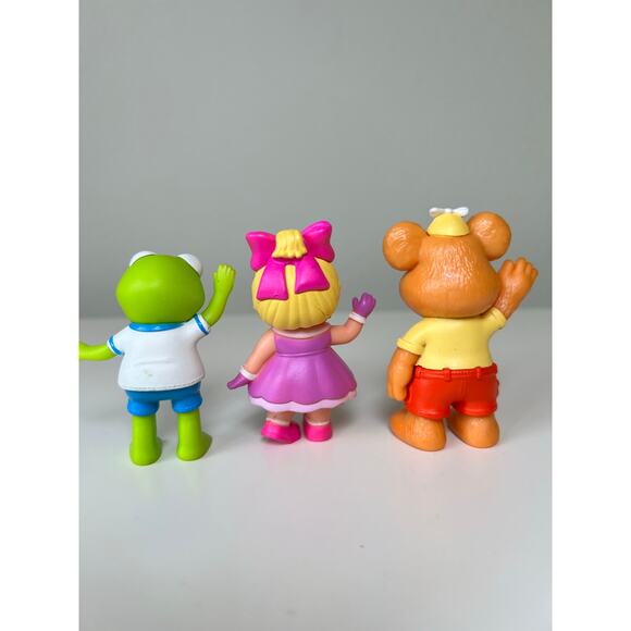 Disney Jr Muppet Babies Just Play Toys Mini Figure Lot Kermit Fozzy Piggy - Picture 2 of 4